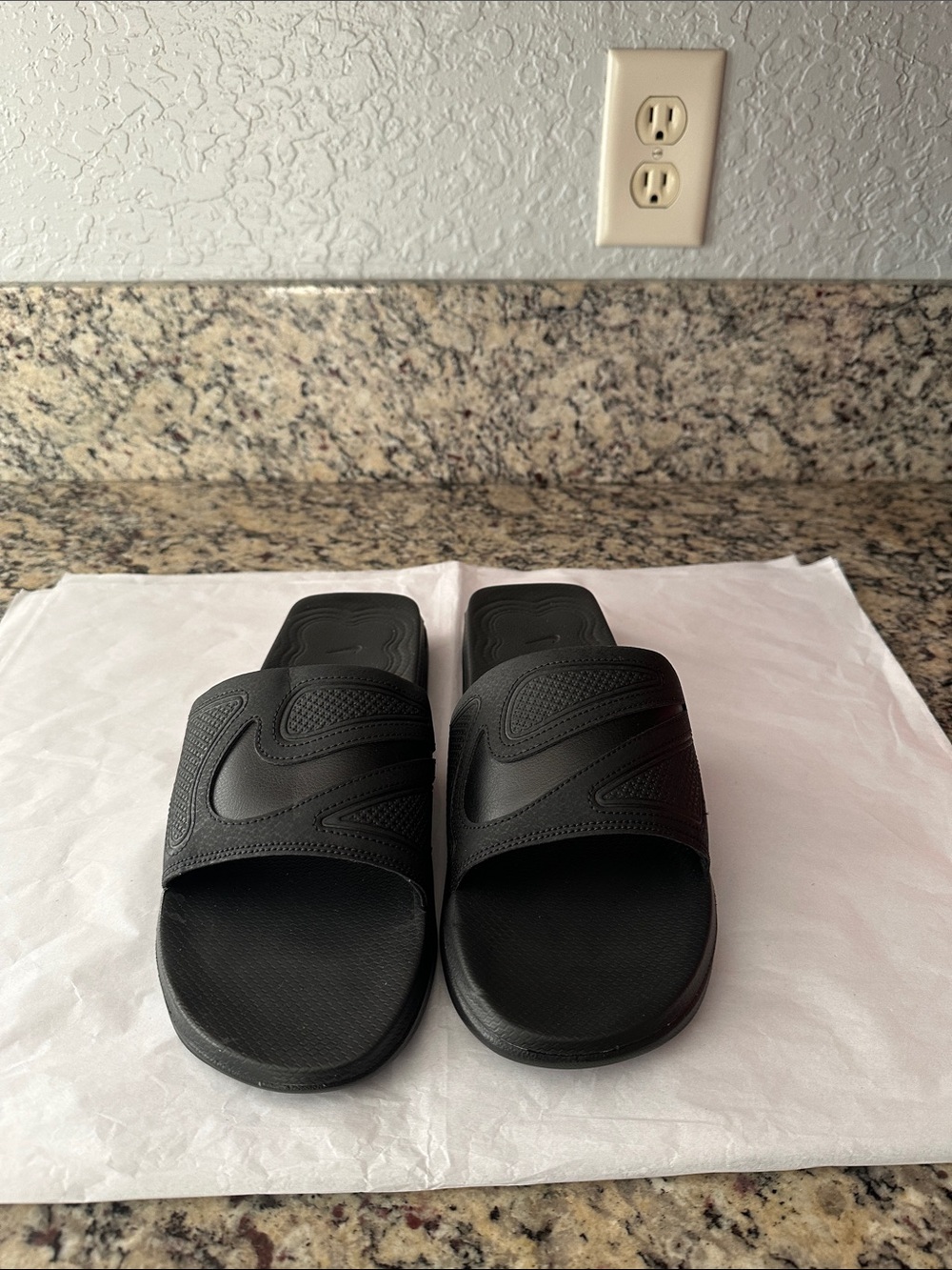 Nike Black Men's Slide Sandals - Comfort Footbed